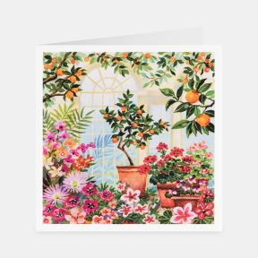 National Trust Glorious Greenhouse Notecard Set by Lucy Grossmith, Pack of 20