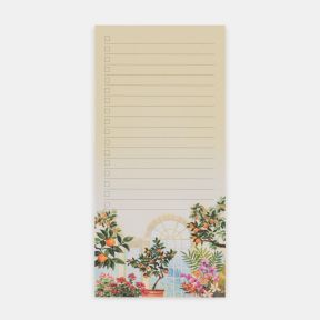 National Trust Glorious Greenhouse Magnetic Notepad by Lucy Grossmith