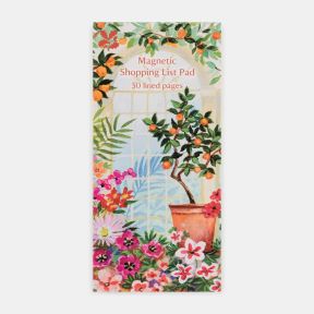 National Trust Glorious Greenhouse Magnetic Notepad by Lucy Grossmith