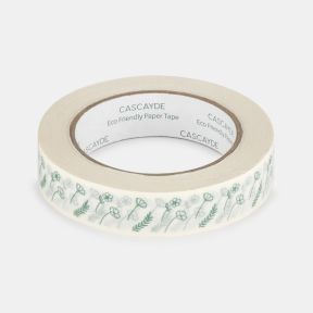 Green Flora Paper Tape