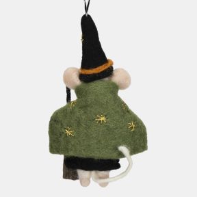 Namaste Wizard Mouse Decoration