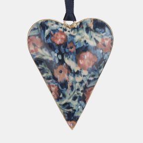 Metal Heart Decoration, Cotehele Print