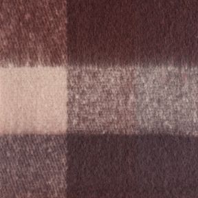 National Trust Burgundy Brushed Check Scarf