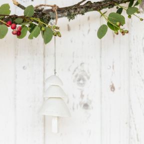 East of India Ceramic Christmas Tree Decoration