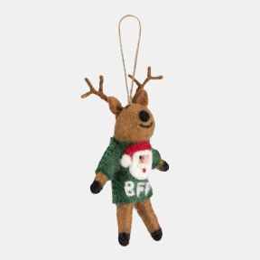 Felt So Good Reindeer with BFF Jumper