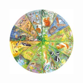 National Trust A Year in the Forest Jigsaw Puzzle, 500 Pieces