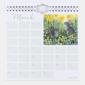 National Trust Birthday & Occasions Calendar by Lucy Grossmith