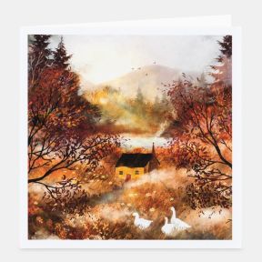 National Trust Cosy Cottage Notecards by Laivi Põder, Pack of 20