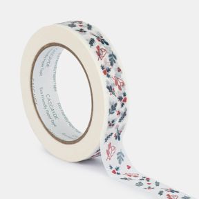 Paper Tape White, Robin & Foliage