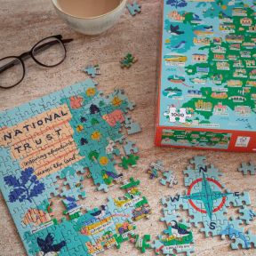 National Trust Across the Land Jigsaw Puzzle, 1000 pieces