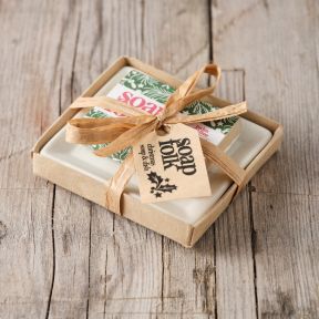 Christmas Soap Dish Set