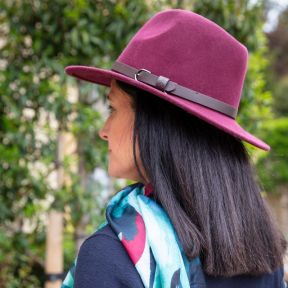 Adventurer Hat, Burgundy