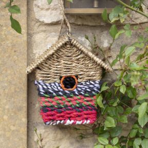 Munja and Reclaimed Sari Bird Nester