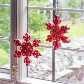Quilled Paper Snowflake Decoration