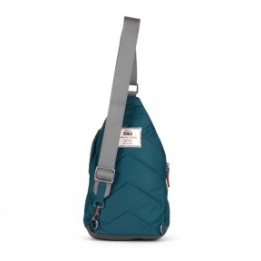 ROKA Willesden Cross Body Sling Bag, Teal