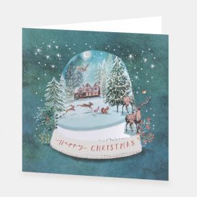 National Trust Snowfall over Lacock Christmas Cards Box of 10