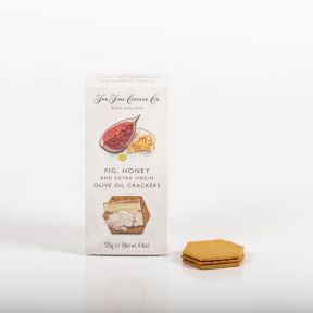 Fig, Honey and Extra Virgin Olive Oil Crackers 