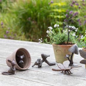 Cast Iron Birds on a Branch