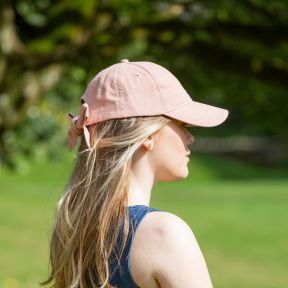 National Trust Pink Bow Back Baseball Cap
