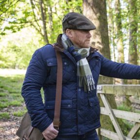 National Trust Waxed Flat Cap