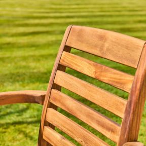 National Trust Cotswold Acacia Wood Armchair
