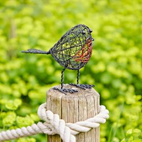 Paper High Wire Robin Decorative Ornament, Set of 2