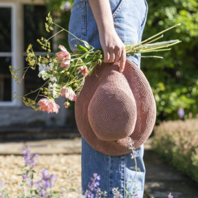 National Trust Dusky Pink Shepherds Hat