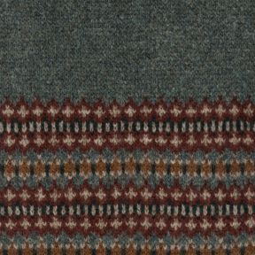 Robert Mackie Fairisle Knit Morar Scarf
