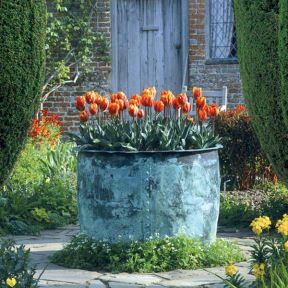 Sissinghurst Castle Garden Planter Flat, Large