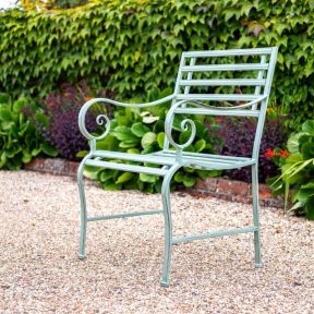 Slatted Chair, Green