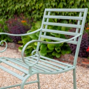 Slatted Chair, Green