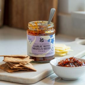 National Trust Garlic Pickle with Nigella Seeds