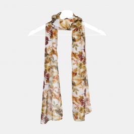National Trust Sheffield Park Autumn Leaves Silk Scarf