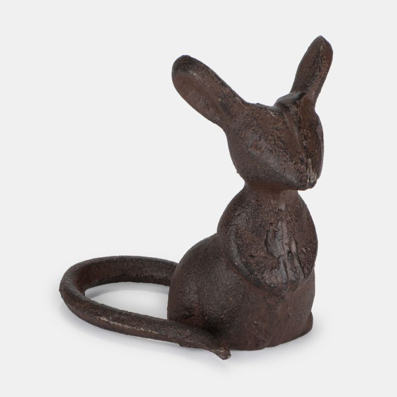 Cast Iron Mouse Sculpture