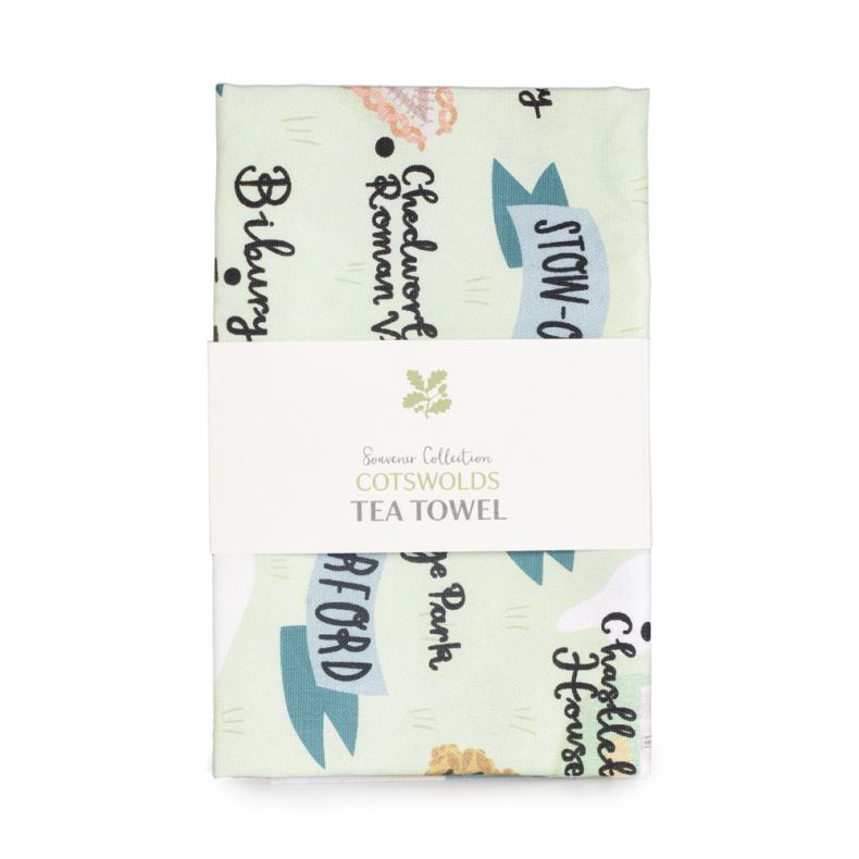 National Trust Cotswolds Cotton Tea Towel