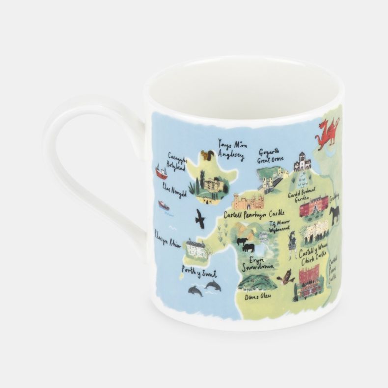 National Trust Wales Bone China Mug