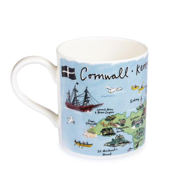 National Trust Cornwall Regional Mug