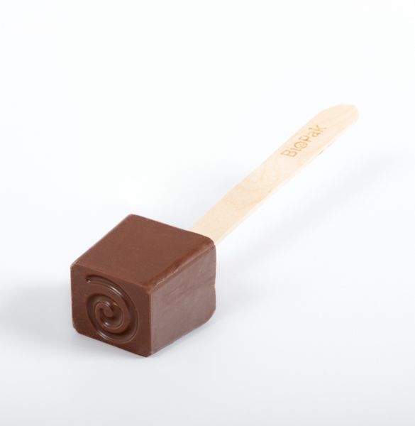 Hot Choc Spoon, Milk Chocolate Salted Caramel