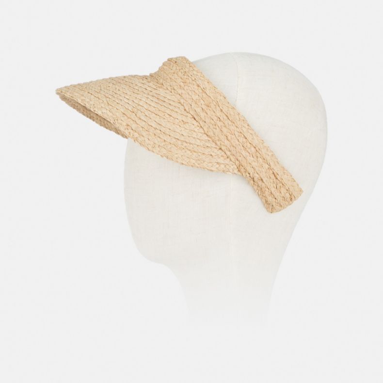 National Trust Raffia Visor on Headband
