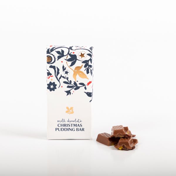 Christmas Pudding Chocolate Bar
