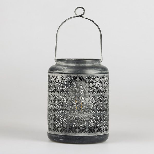 Lattice Lantern with Solar Bulb