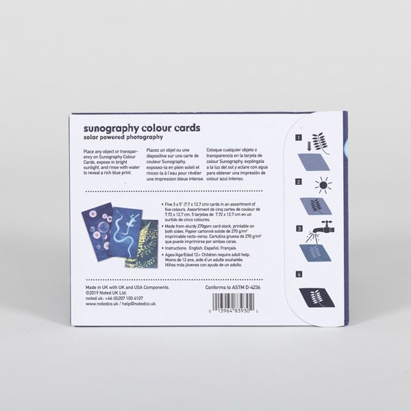 Sunography Colour Cards