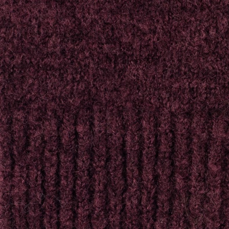 National Trust Knitted Wrist Warmers, Burgundy