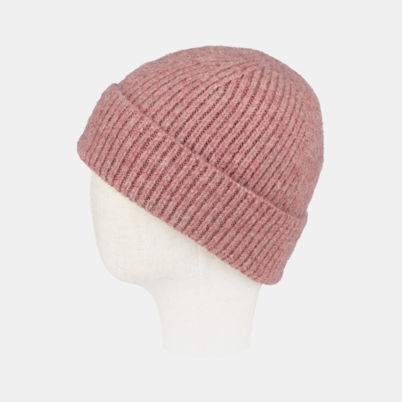 National Trust Knitted Beanie Hat, Pink