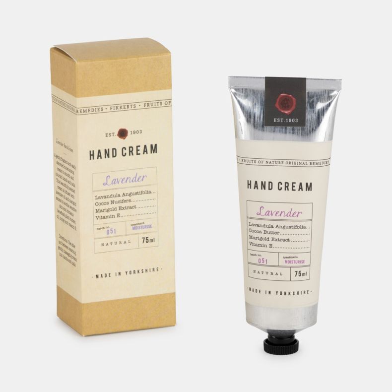 Fikkerts Lavender Hand Cream, 75ml