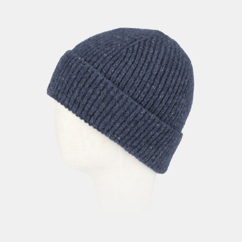National Trust Chunky Knit Beanie, Blue