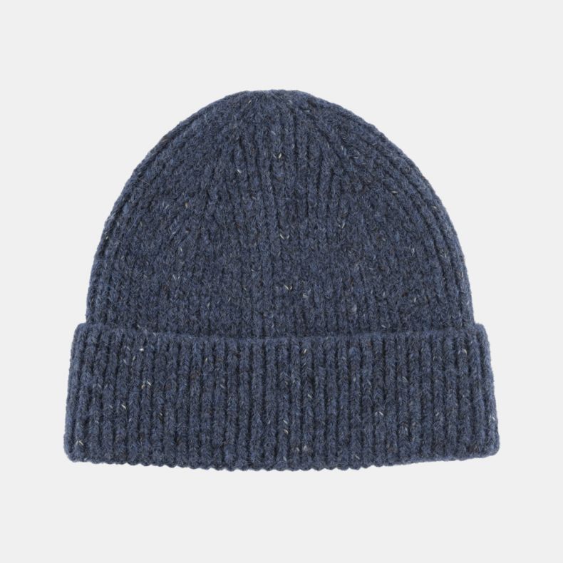 National Trust Chunky Knit Beanie, Blue