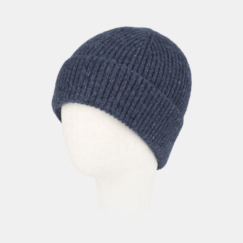 National Trust Chunky Knit Beanie, Blue