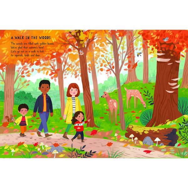 National Trust: Getting Ready for Autumn, Sticker Storybook