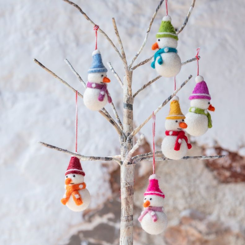 Recycled Paper Decorative Tree